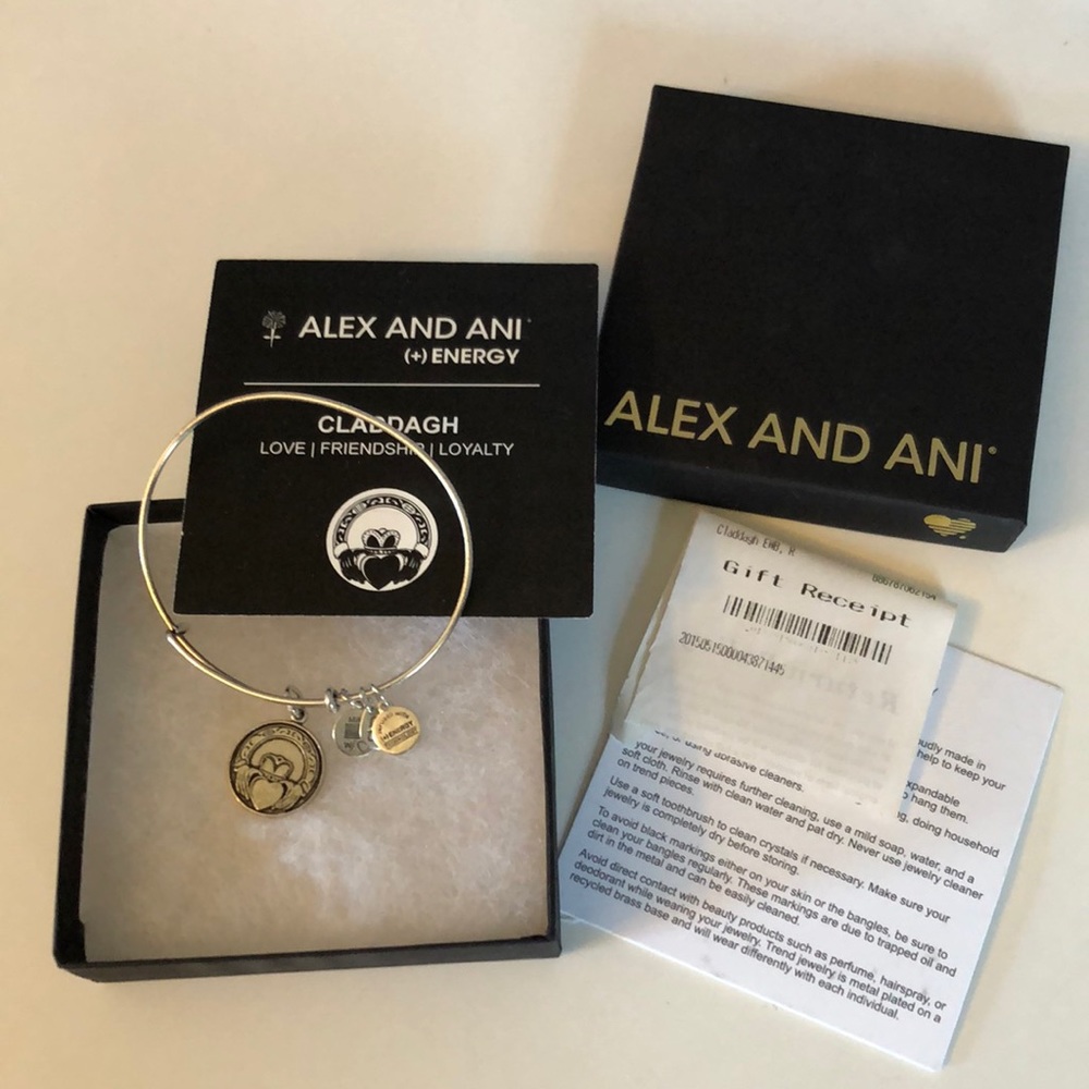ALEX AND ANI Claddagh Energy Bracelet